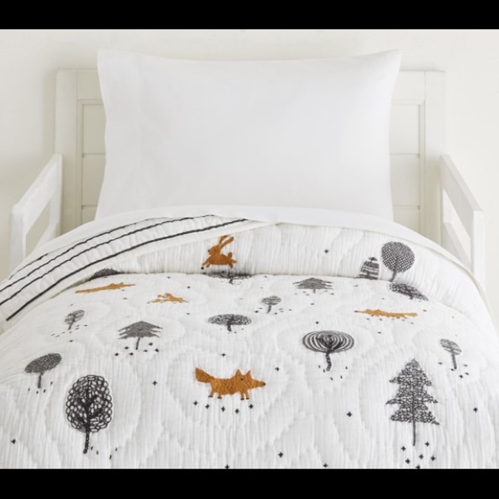 Pottery Barn Nolan Woodland Baby/Toddler Quilt